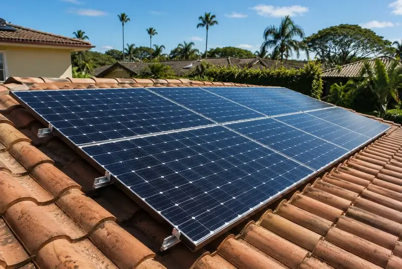 Installation de panneaux solaires à Hautmont